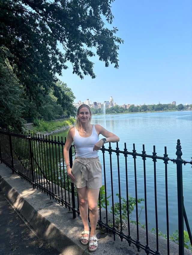 Miriam en Central Park, Nueva York